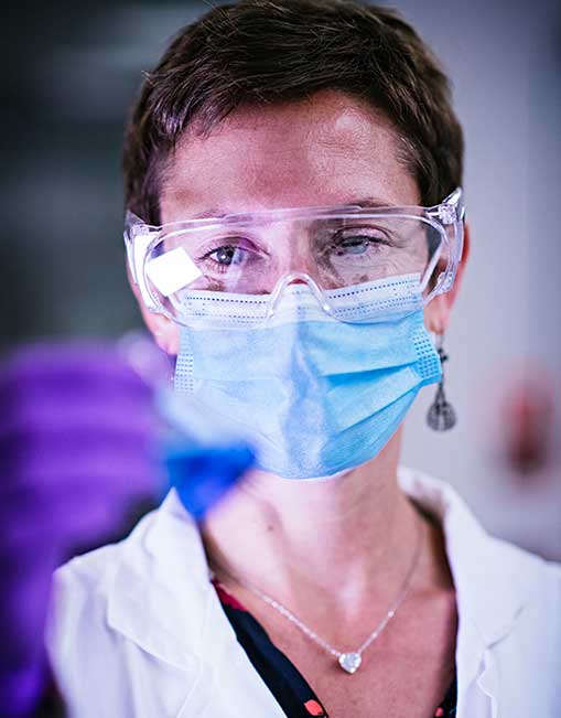 Photo of a Servier researcher